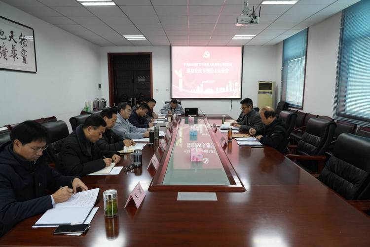 陜西地礦漢中隊(duì)召開2024年巡察整改專題民主生活會(huì)